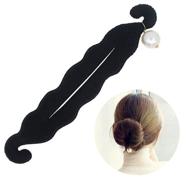 Volumizing Foam Bum Maker with Hooks and Large Pearl Dangle